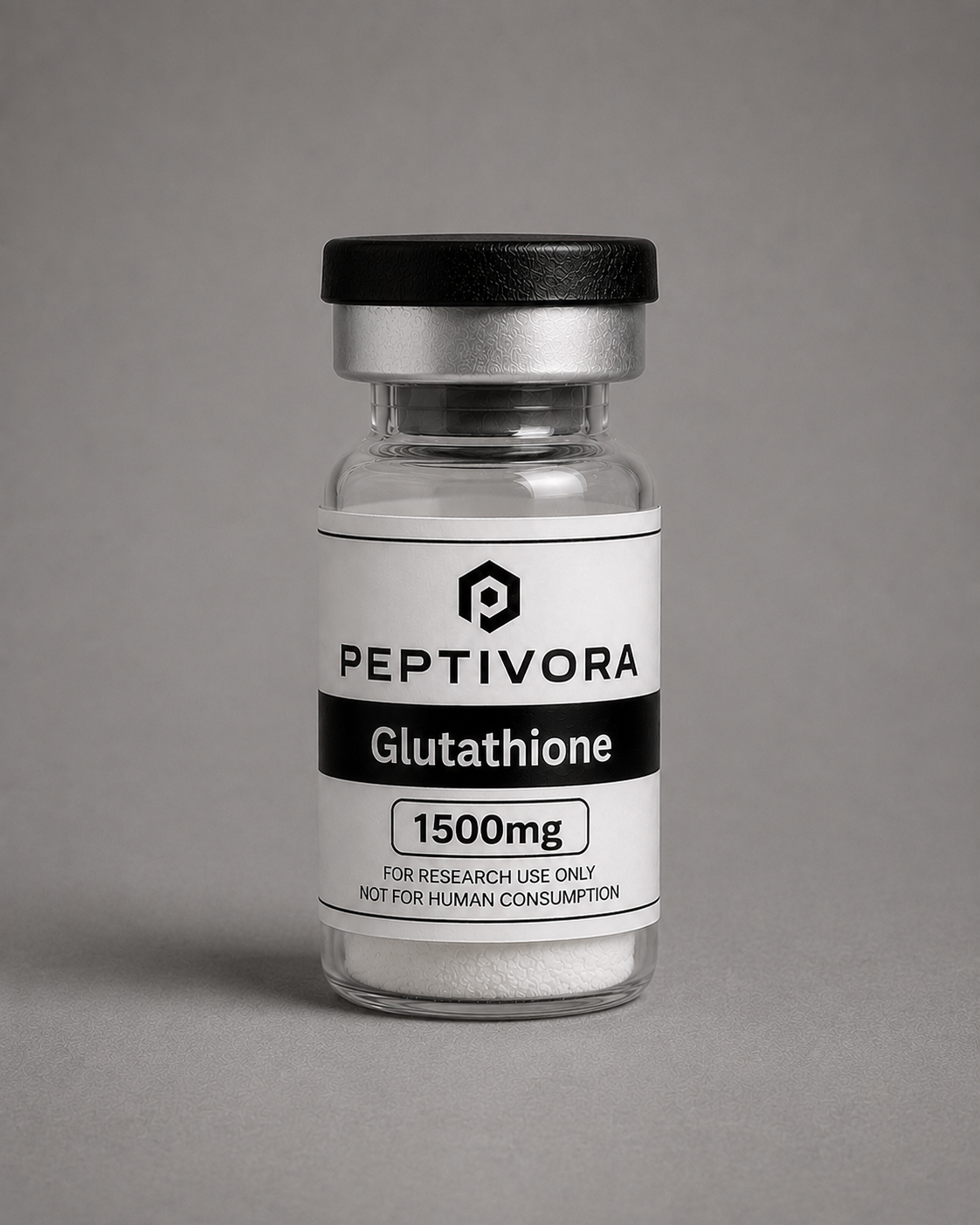 PEPTIVORA Glutathione Research Peptide Vial – 1500 mg product image