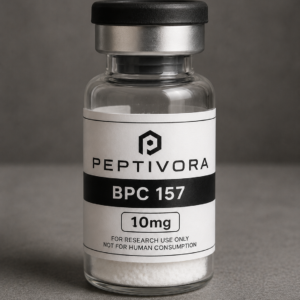PEPTIVORA BPC-157 10 mg research peptide vial