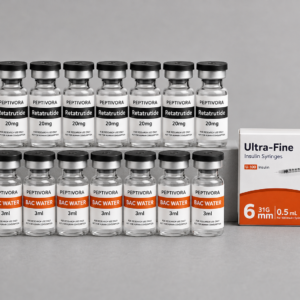 PEPTIVORA Retatrutide Multi-Vial Research Bundle – 8 × 20 mg product image