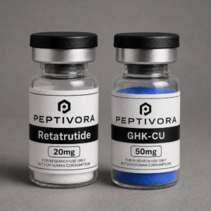 PEPTIVORA Retatrutide + GHK-Cu Research Bundle product image