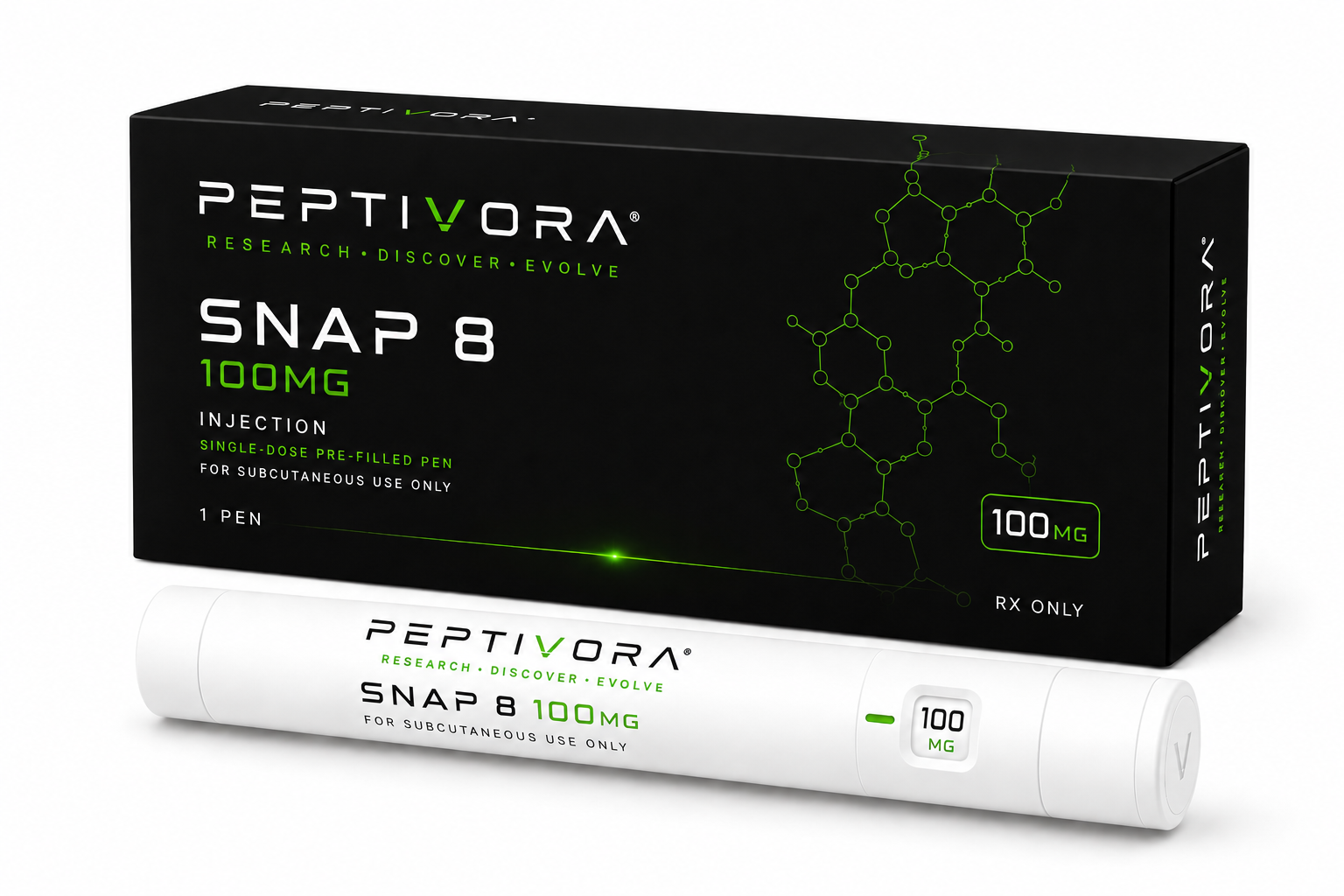 PEPTIVORA SNAP-8 100 mg PEN product image