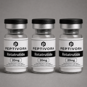 PEPTIVORA Retatrutide Multi-Vial Research Bundle – 3 × 20 mg product image